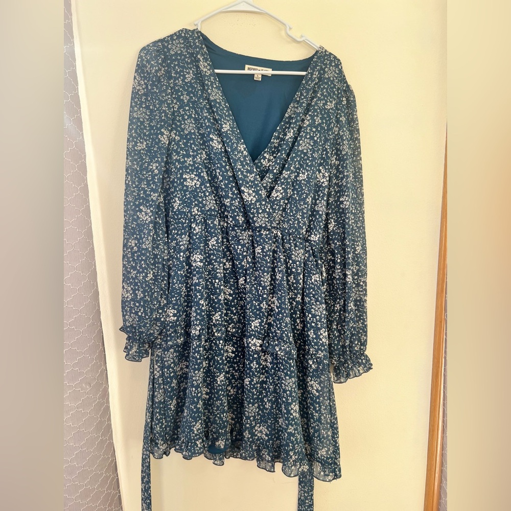 Blue dress
